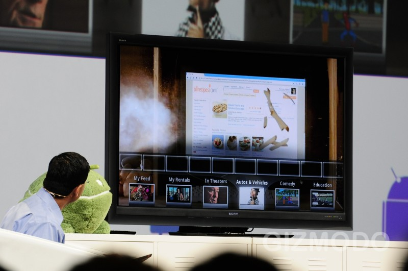 Illustration for article titled Google TV Combines TV, Android and All of the Internet